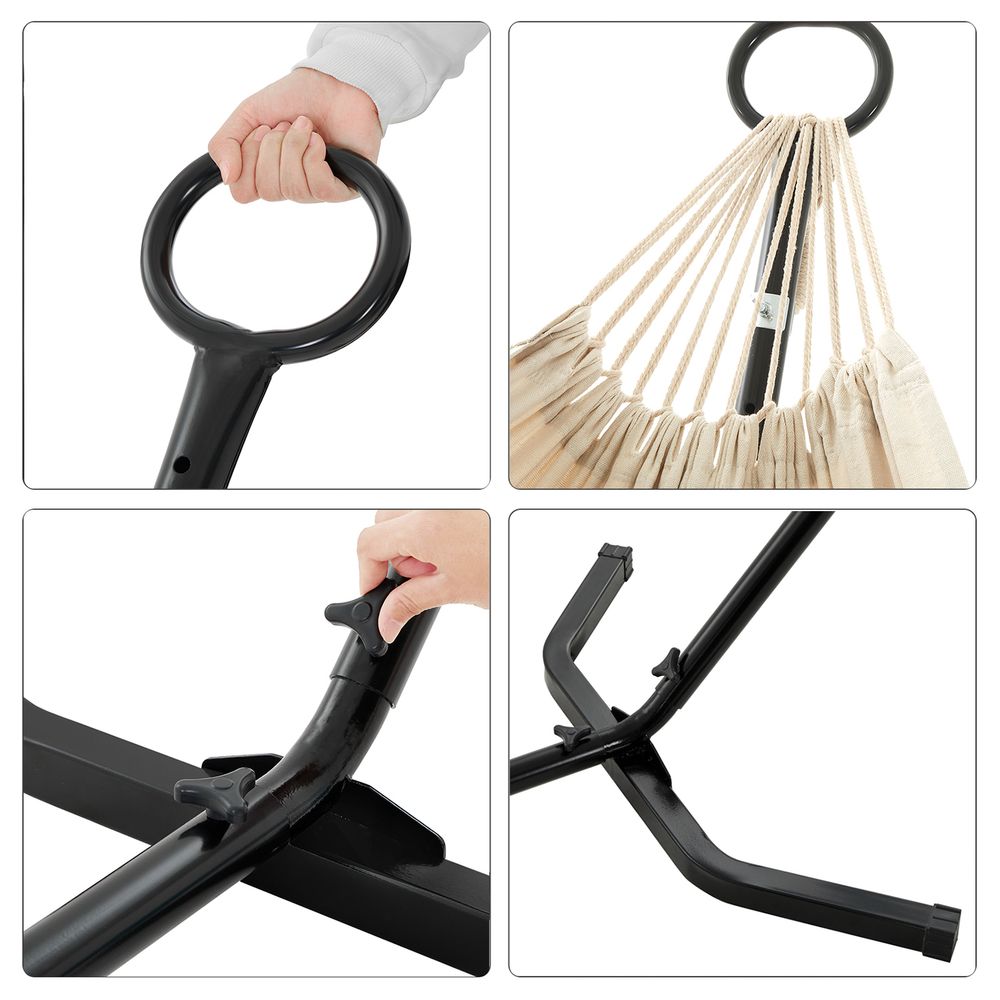 Xl double hammock with frame - Egyptian Queen storehammock