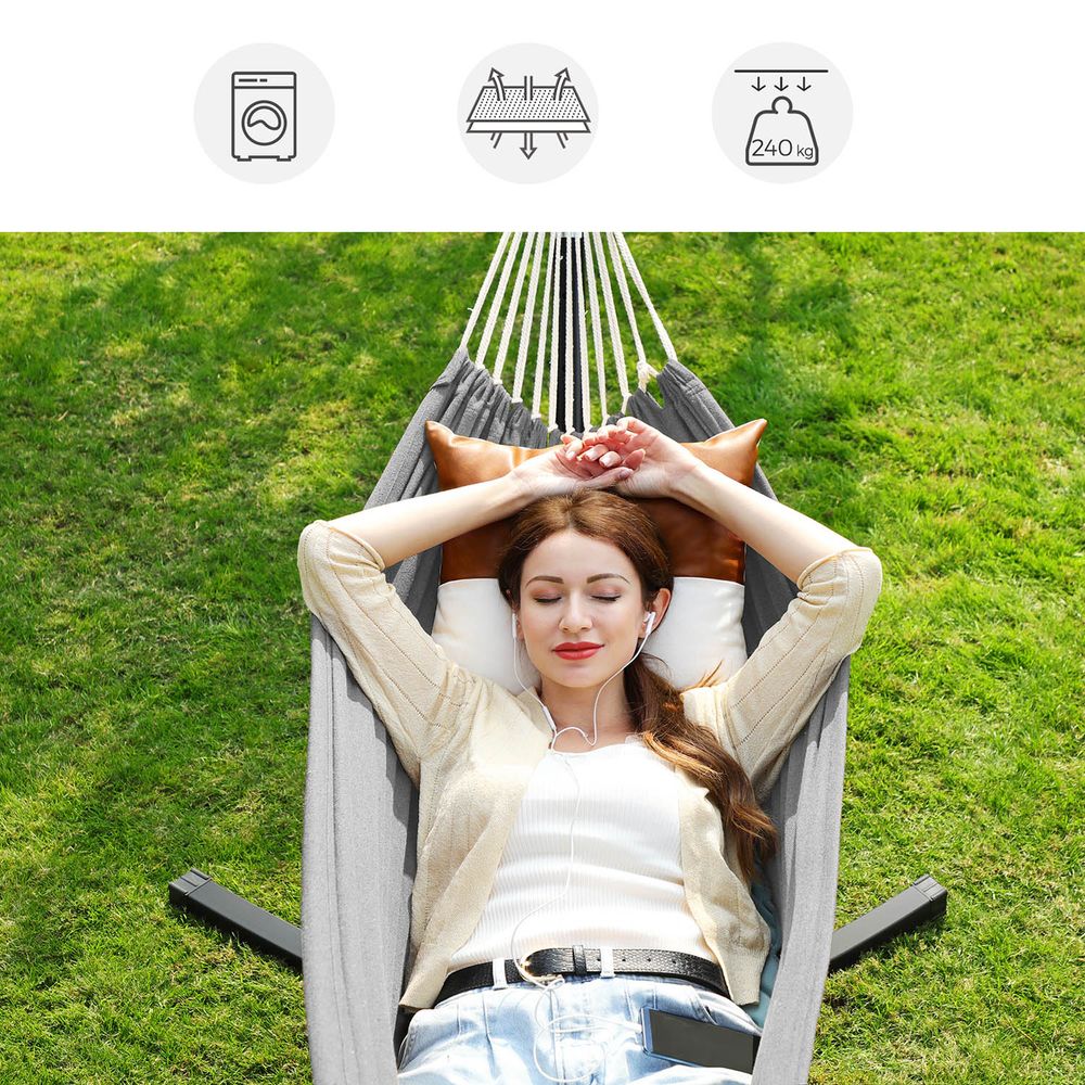 Xl double hammock with frame - Egyptian Queen storehammock