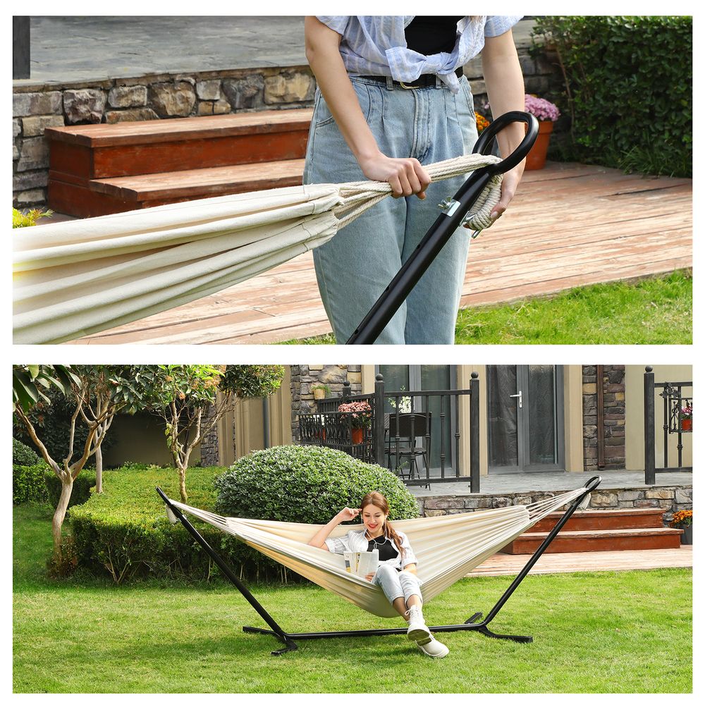 Xl double hammock with frame - Egyptian Queen storehammock