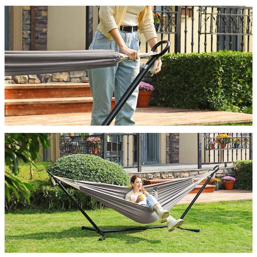 Xl double hammock with frame - Egyptian Queen storehammock