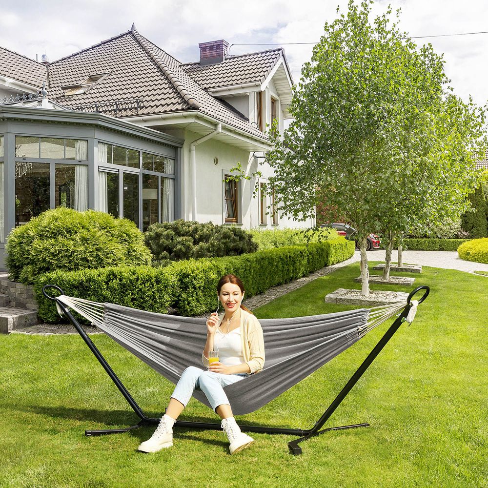 Xl double hammock with frame - Egyptian Queen storehammock