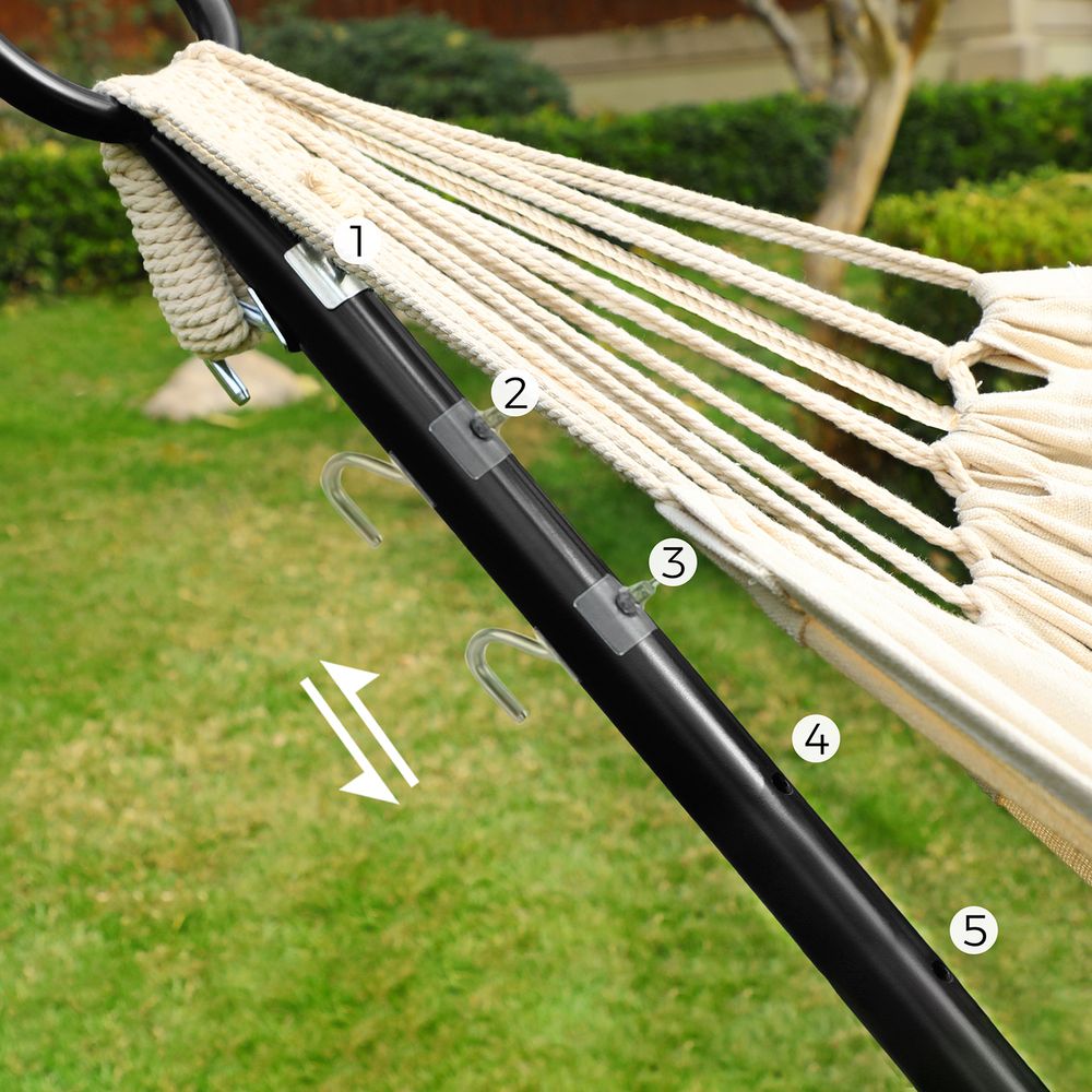 Xl double hammock with frame - Egyptian Queen storehammock